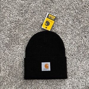 NWT! Carhartt Classic Black Knit Hat
